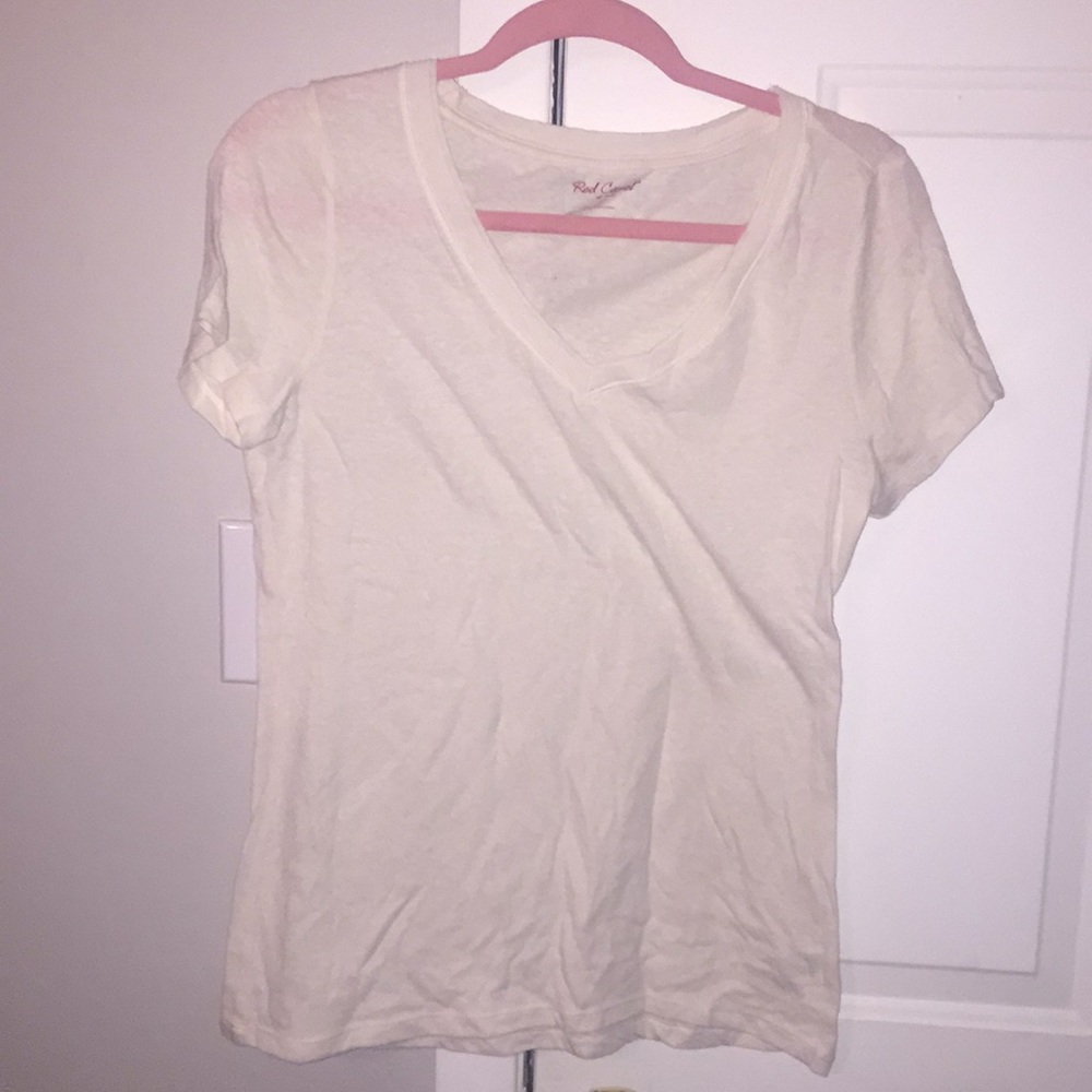 White/ off White Vneck